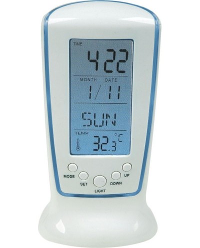 Ρολόι με ένδειξη θερμοκρασίας SQUARE CLOCK 510 