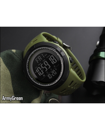 Ρολόι χειρός ανδρικό SKMEI 1251 ARMY GREEN
