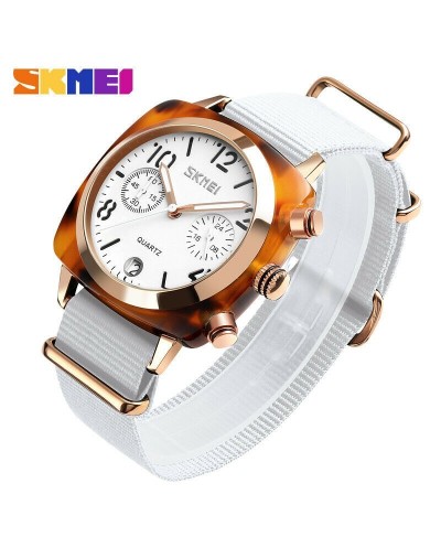 Ρολόι χειρός γυναικείο SKMEI 9186 WHITE/ROSE GOLD