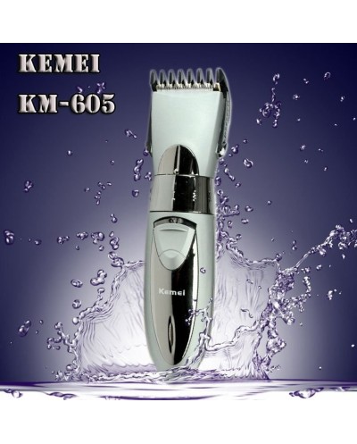 Αδιάβροχη Κουρευτική Μηχανή Kemei KM-605