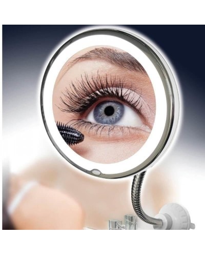 Μεγεθυντικός Καθρέφτης με Φωτισμό Led - Flexible Mirror 10x Magnification