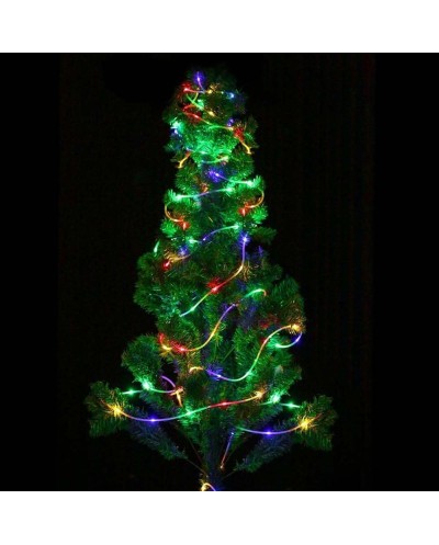 Πολύχρωμος  Χριστουγεννιάτικος Φωτοσωλήνας LED 10m OEM 041