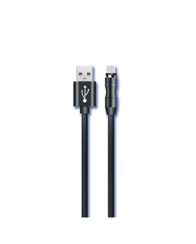 Μαγνητικό Καλώδιο USΒ Treqa Magnetic USB 2.0 to micro USB Cable Μαύρο 1m (CA-8231)