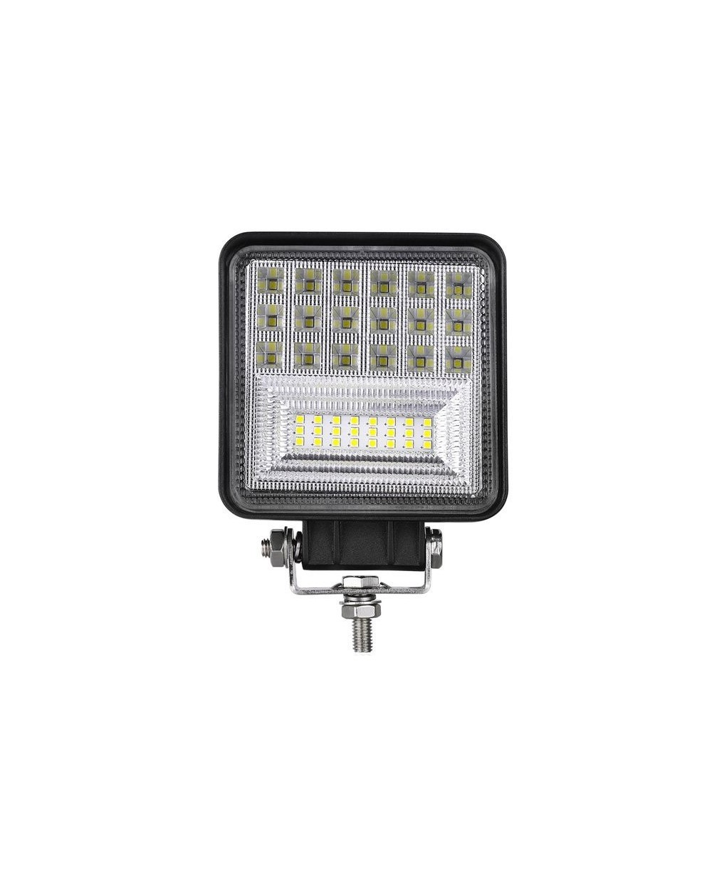 Αδιάβροχος Προβολέας Αυτοκινήτου  LED Διάχυτου & Μακρινού Φωτισμού Spot 42SMD 6000K 12-30V