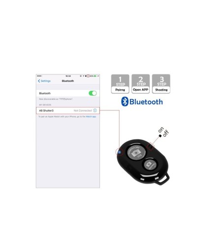 Bluetooth Χειριστήριο και Τρίποδο για Selfie Φωτογραφίες EZRA-ST04