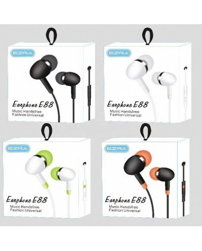 Ενσύρματα Ακουστικά ψείρες 3.5mm EZRA EP08