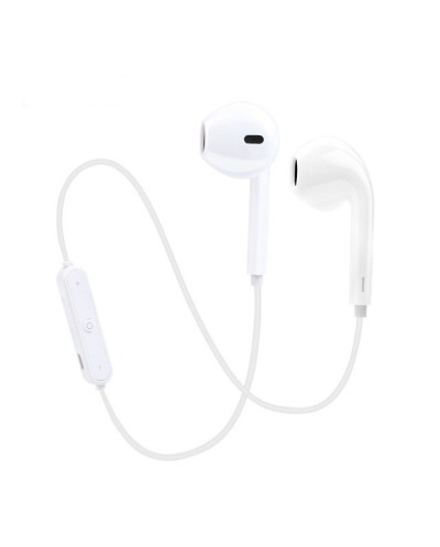 Ασύρματα ακουστικά ψείρες Bluetooth EZRA BW08 - Λευκό