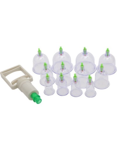 12 Cups Medical Chinese Vacuum Body Cupping Massage OEM