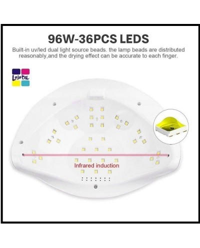 Επαγγελματική λάμπα Πολυμερισμού SUN H5 Plus UV/LED 96 watt
