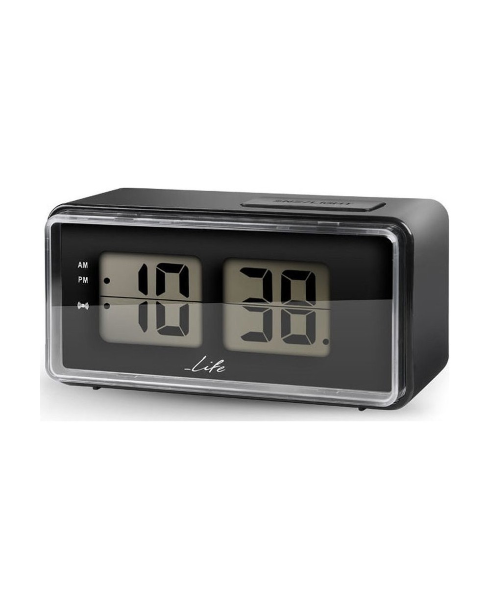 Ψηφιακό ρολόι / ξυπνητήρι με οθόνη LCD και retro flip design LIFE ACL-100