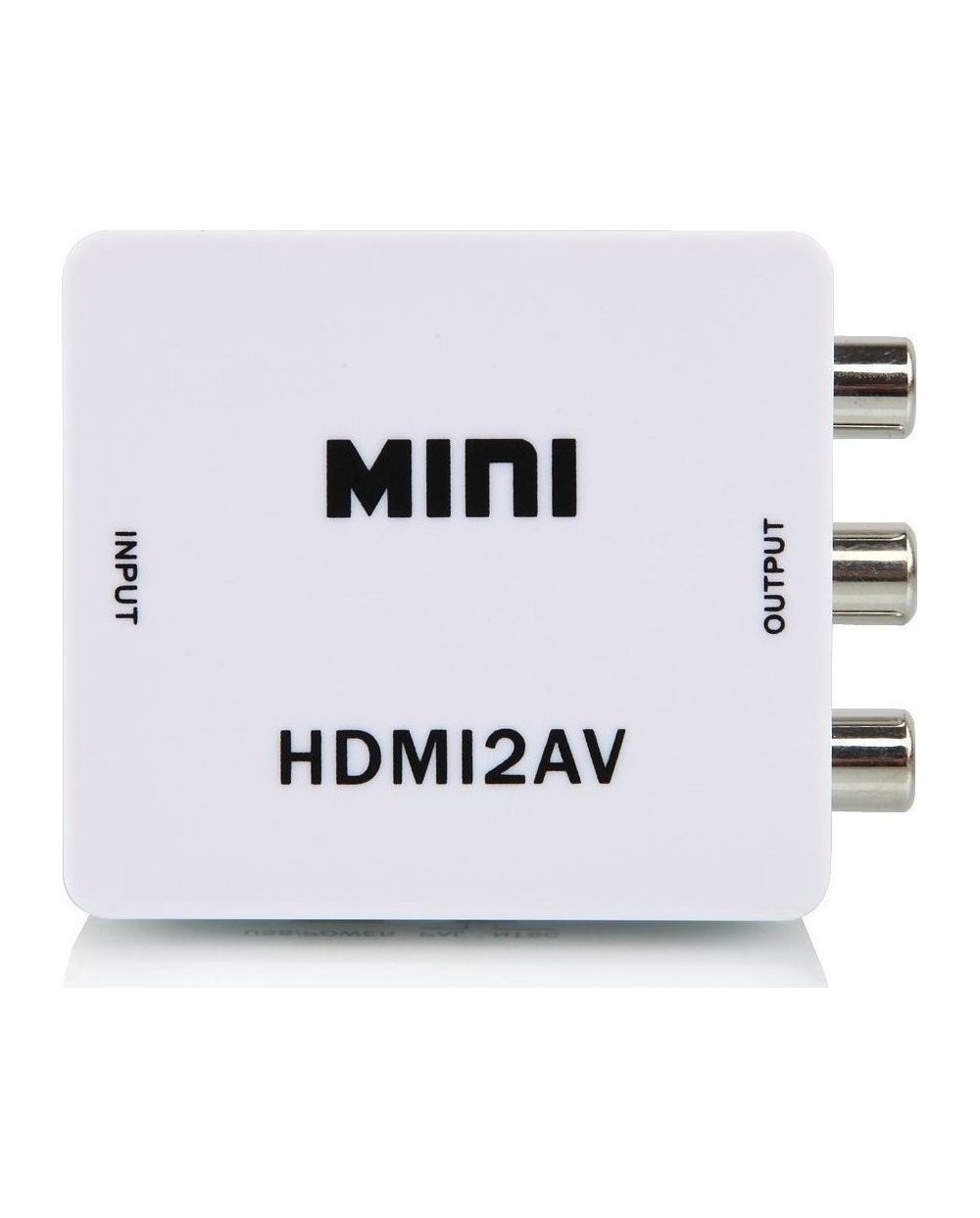 ΜΕΤΑΤΡΟΠΕΑΣ PowerPlus  HDMI2AV από HDMI (A) θηλυκό σε 3 RCA θηλυκά