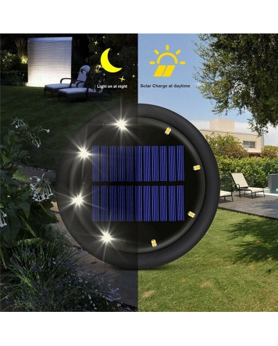 Ηλιακά προβολάκια εξωτερικού χώρου με 8 Led- Solar Outdoor Buried Lights 4 Pack