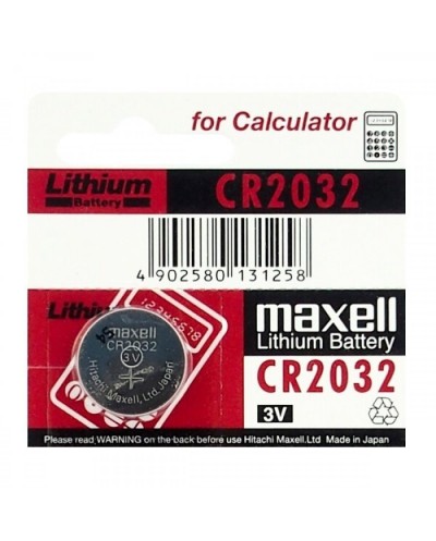 Maxell Μπαταρία Λιθίου CR2032 3V (1τεμ)