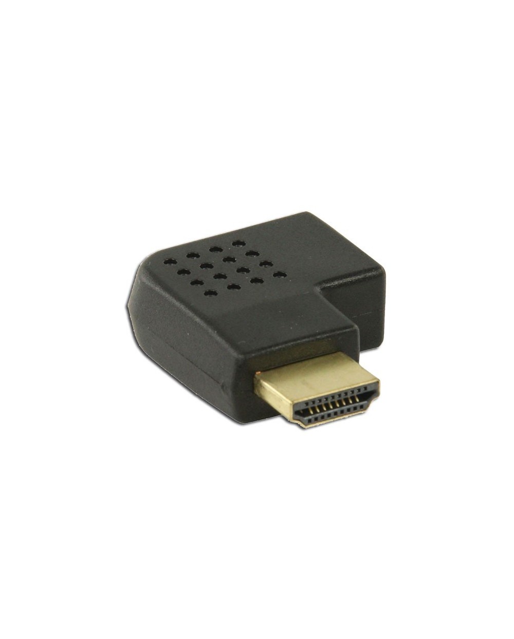Αντάπτορας HDMI αρσ. - HDMI θηλ. σε γωνία (δεξιά) NEDIS CVGP34904BK