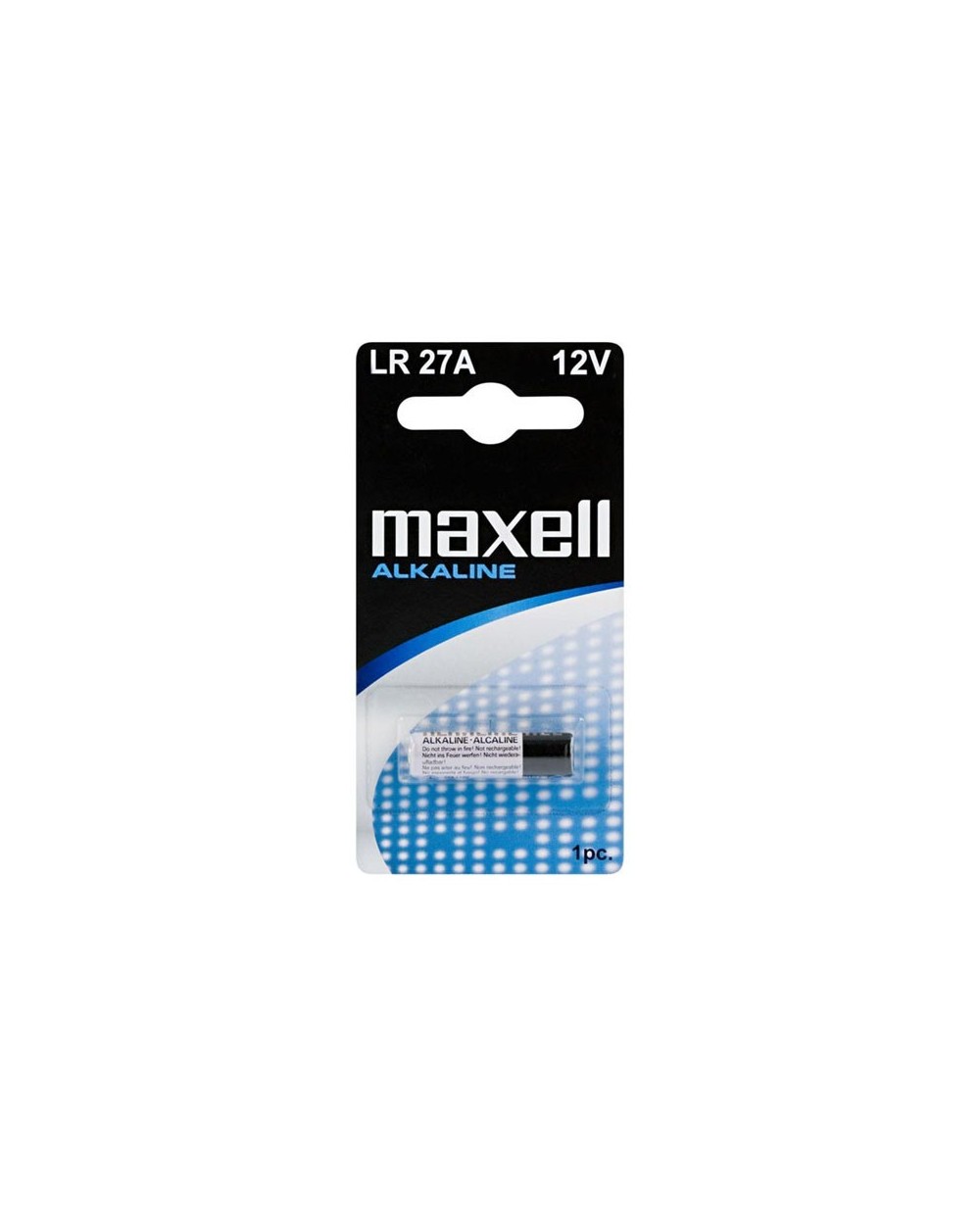 Αλκαλική Μπαταρία Maxell LR27A 12V Ultra (1τμχ)