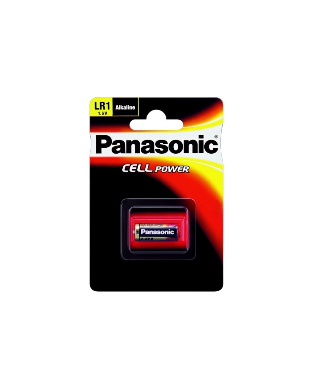 Αλκαλική Μπαταρία Panasonic LR01 LADY 1.5V, (1τμχ)