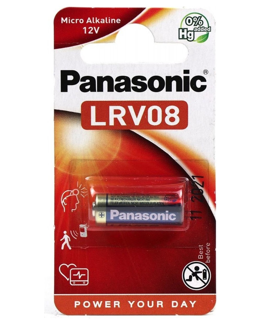 Αλκαλική Μπαταρία Panasonic LR23A / LRV08 12V (1τμχ)