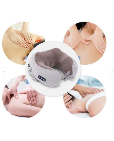 Ηλεκτρικό μαξιλάρι μασάζ λαιμού U-Sahped Massage Pillow ZX-1902