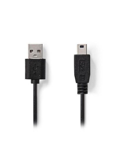 Καλώδιο USB 2.0 A αρσ. - Mini 5-pin αρσ., 1m NEDIS CCGT60300BK10