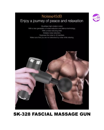Μικρό Φορητό Επαγγελματικό Ασύρματο Πιστόλι Μασάζ Μυών Fascial Gun Massage SK-328
