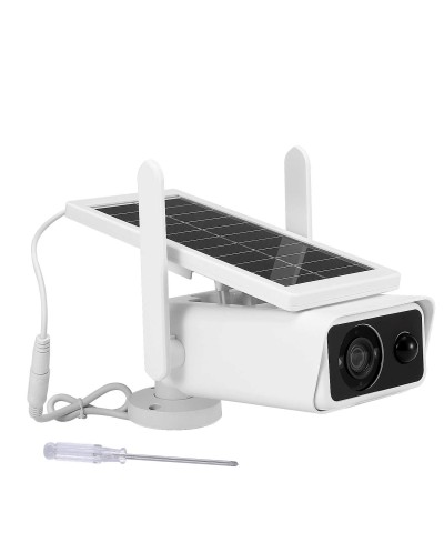 Ηλιακή Αδιάβροχη Ασύρματη Solar Wifi Camera, Full HD 1080p, με Νυχτερινή Λήψη & Ανιχνευτή Κίνησης