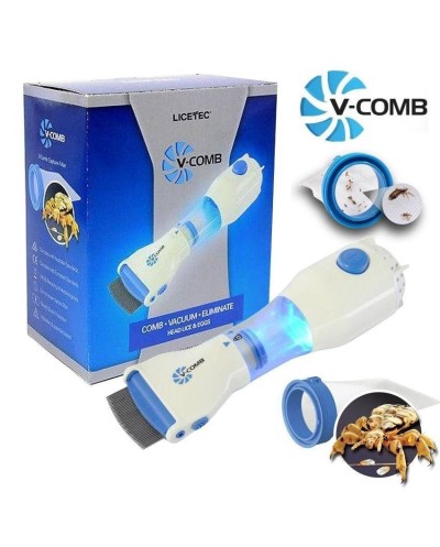 Licetec V-Comb Ηλεκτρική Χτένα για Ψείρες