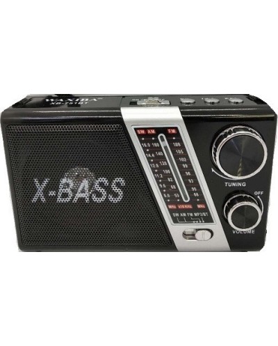 Φορητό Επαναφορτιζόμενο Ράδιο WAXIBA XB-751BT AM / FM / SW USB / SD, Bluetooth