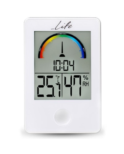 Ψηφιακό Θερμόμετρο-Υγρόμετρο Life WES-101