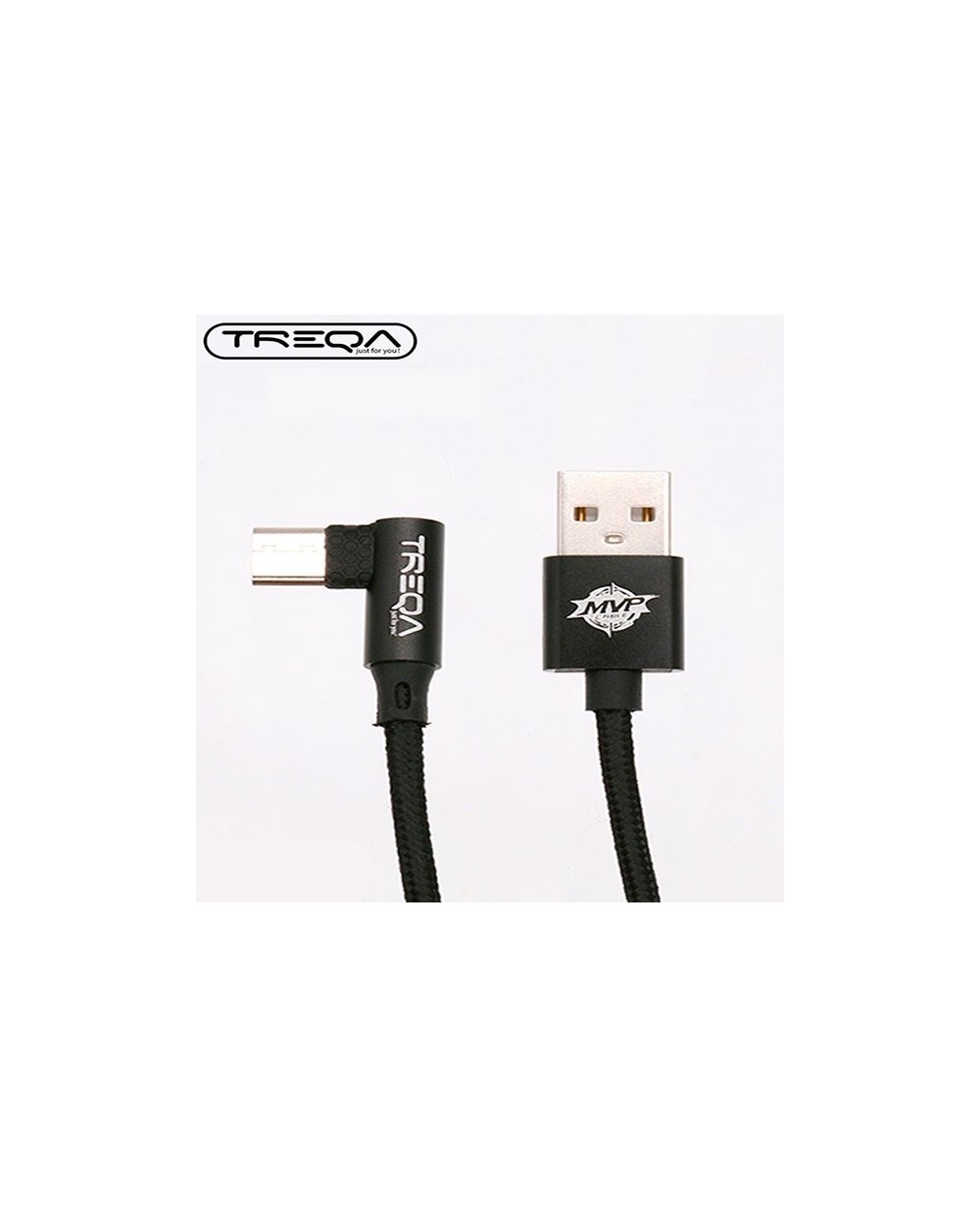 Καλώδιο Γρήγορης Φόρτισης & Μεταφοράς Δεδομένων Micro-USB, 3.1A, 1m - TREQA CA-8101