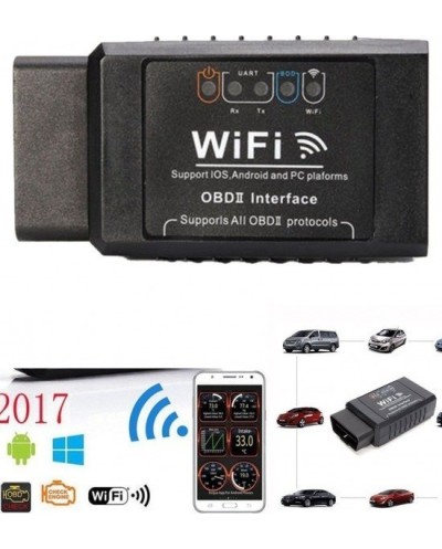 Ασύρματο Διαγνωστικό Βλαβών Αυτοκινήτου OBDII με WIFI για Android και IOS, ELM327