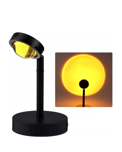 Φωτιστικό Δωματίου Ηλιοβασίλεμα Projector Led Night Light 180 °- Sunset Lamp