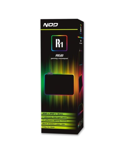 RGB Gaming Mousepad 350 x 250 x 3mm NOD R1