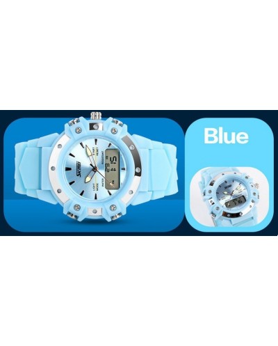 Αθλητικό ρολόι χειρός ανδρικό SKMEI 0821 BLUE