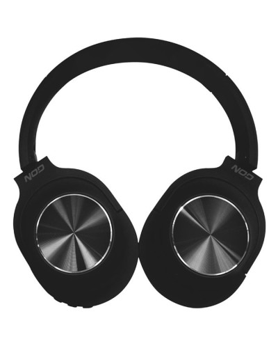 Bluetooth Over-Ear Aκουστικά με Mικρόφωνο σε Mαύρο Xρώμα NOD PLAYLIST BLACK