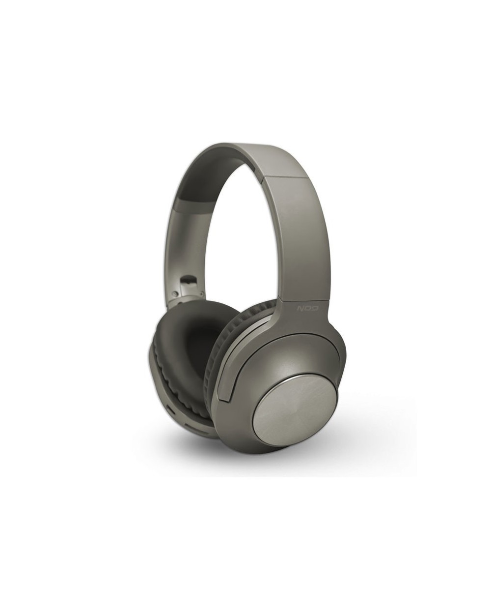 Bluetooth Over-Ear Ακουστικά με Μικρόφωνο σε Γκρι Χρώμα NOD PLAYLIST GREY