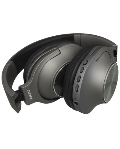 Bluetooth Over-Ear Ακουστικά με Μικρόφωνο σε Γκρι Χρώμα NOD PLAYLIST GREY