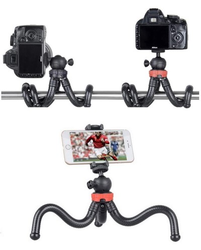 Εύκαμπτο Τρίποδο 12'' για Selfie Φωτογραφίες Flexible Tripod JM-801