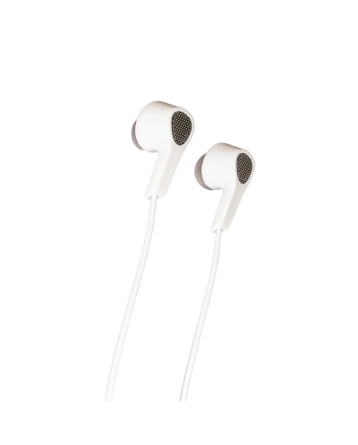 Ενσύρματα Ακουστικά handsfree EZRA EP17 με μικρόφωνο - Λευκό