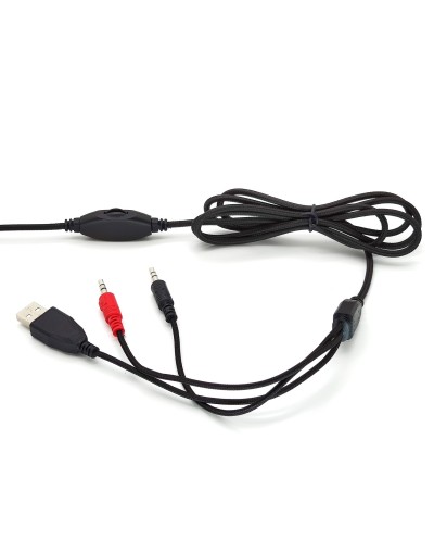Στερεοφωνικά Ακουστικά Gaming με Φωτισμό & Αναδιπλούμενο Μικρόφωνο EZRA GE06