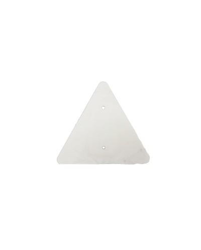 Αντανακλαστικό Προειδοποιητικό Τρίγωνο Λευκό 16cm