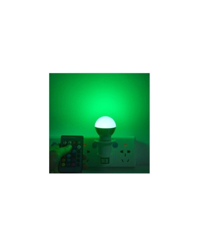 Λάμπα Led RGB Εναλλαγής Χρωμάτων με Τηλεχειριστήριο Bulb EZRA DL14