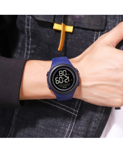 Ανδρικό Ψηφιακό Ρολόι Χειρός SKMEI 1675 BLUE