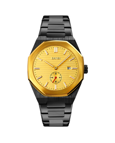 Ανδρικό Αναλογικό Ρολόι Χειρός SKMEI 9262 BLACK/GOLD