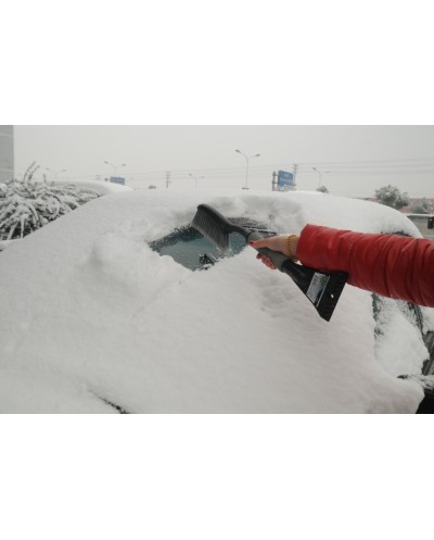 Ξύστρα Πάγου Αυτοκινήτου με Ενσωματωμένη Βούρτσα Χιονιού ALPIN BS1-55ST