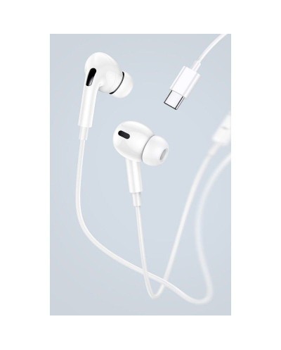 Ακουστικά Handsfree In-ear με Μικρόφωνο και Βύσμα Type-C EZRA EP45-TPC