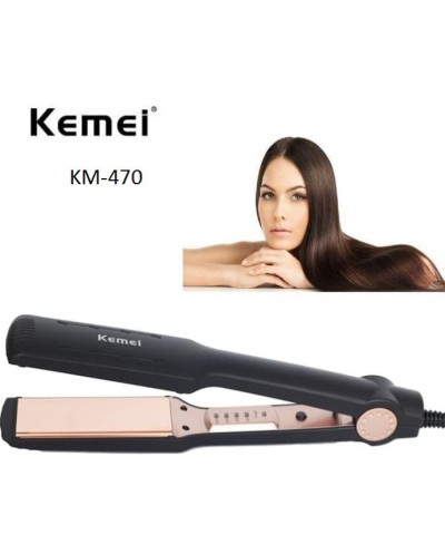Ισιωτική Μαλλιών με Κεραμικές Πλάκες KEMEI KM-470
