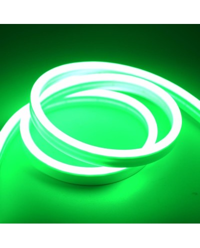 Εύκαμπτο Φωτιζόμενο LED Καλώδιο Neon 12V για Εσωτερική Διακόσμηση Αυτοκινήτου 5m  El Wire - ΠΡΑΣΙΝΟ