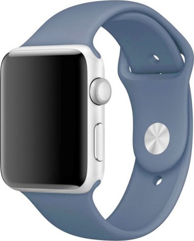 Ανταλλακτικό Λουράκι για Apple Watch 42/44mm Silicone Strap Smoothband SC07 Ocean Μπλε