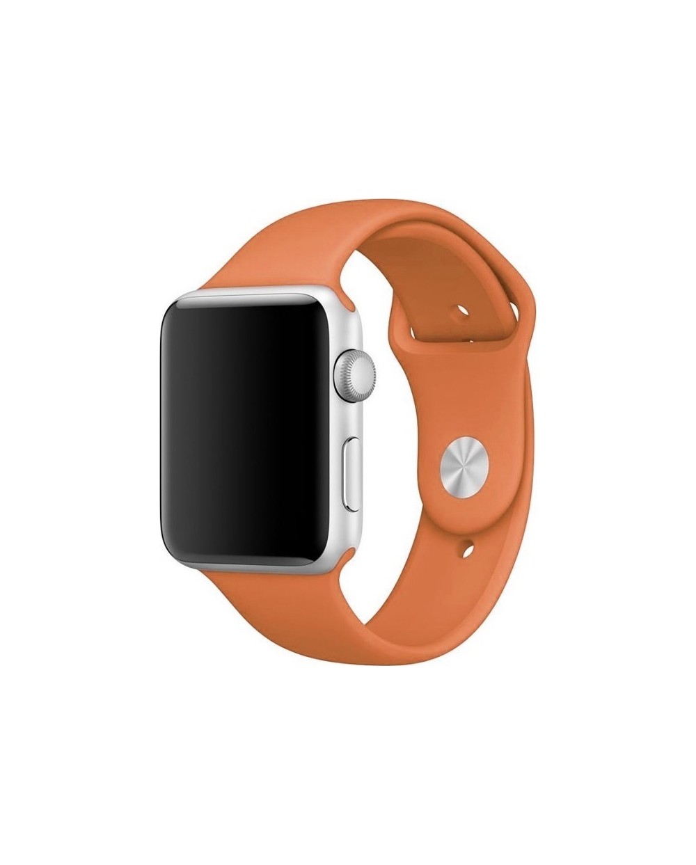 Ανταλλακτικό Λουράκι για Apple Watch 42/44mm Silicone Strap Smoothband SC07 Πορτοκαλί