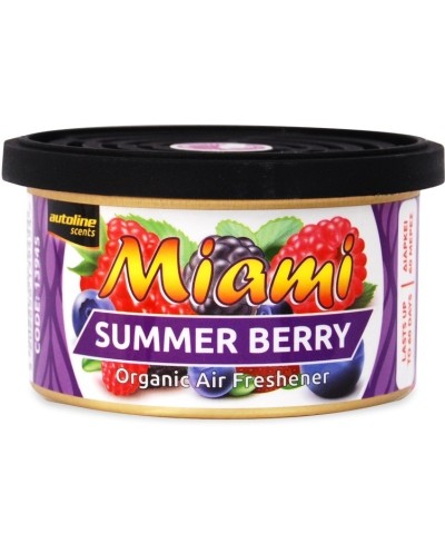 Αρωματική Κονσέρβα Κονσόλας Αυτοκινήτου Organic Miami Autoline 13945 Summer Berry